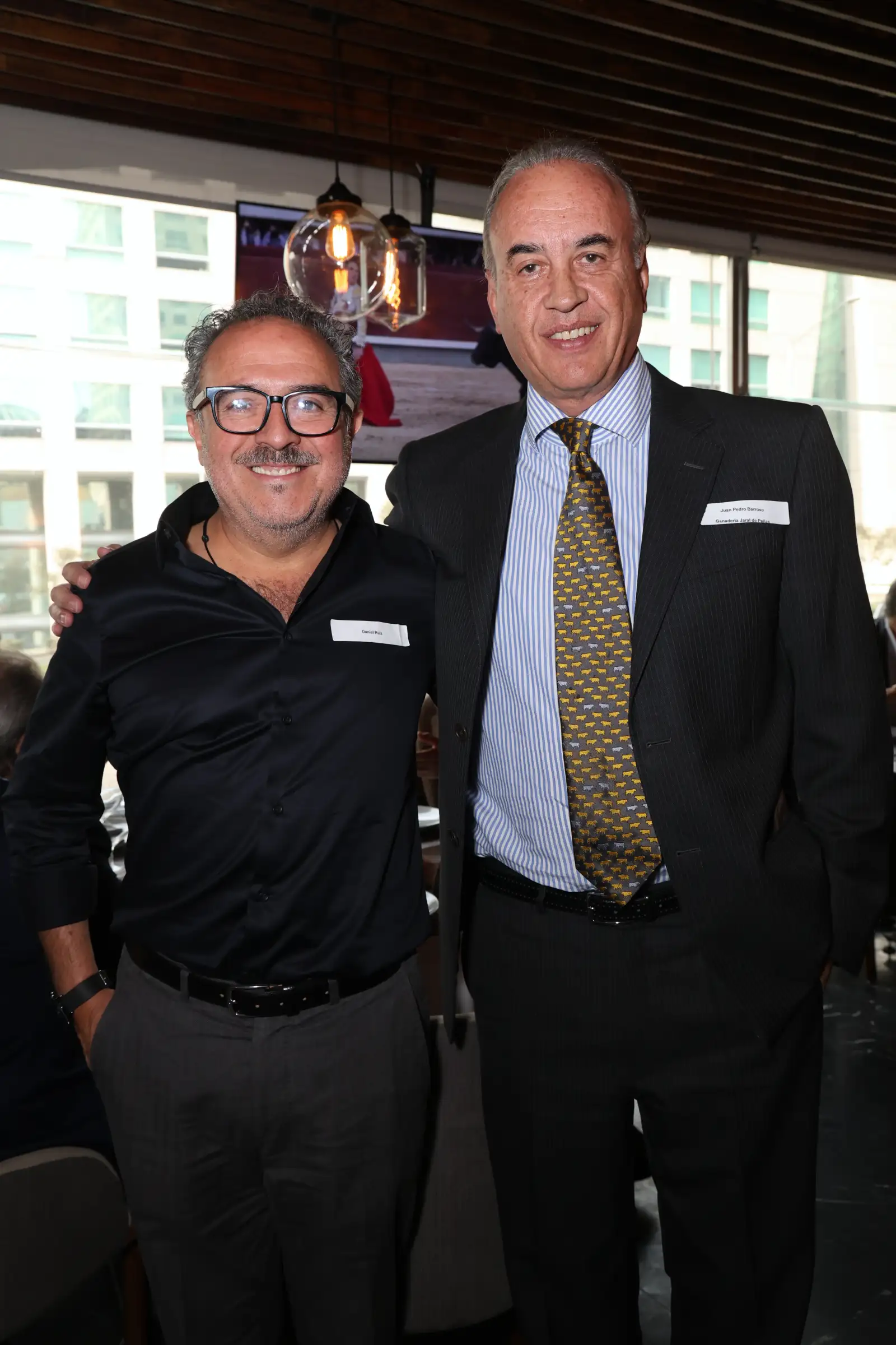 Daniel Ruiz y  Juan Pedro Barroso 