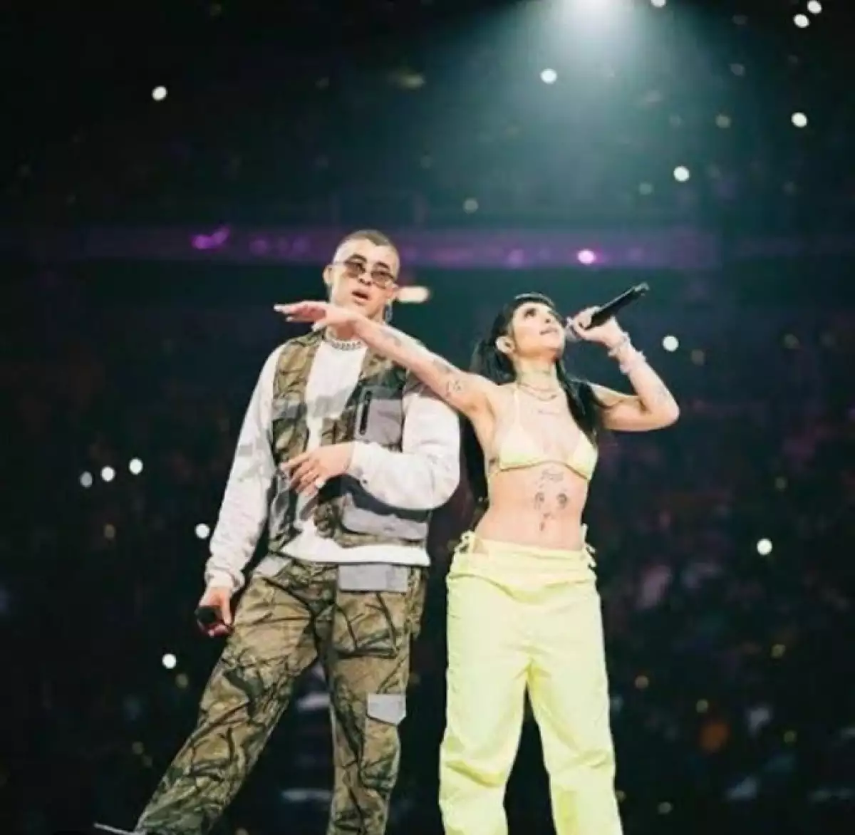 Cazzu y Bad Bunny