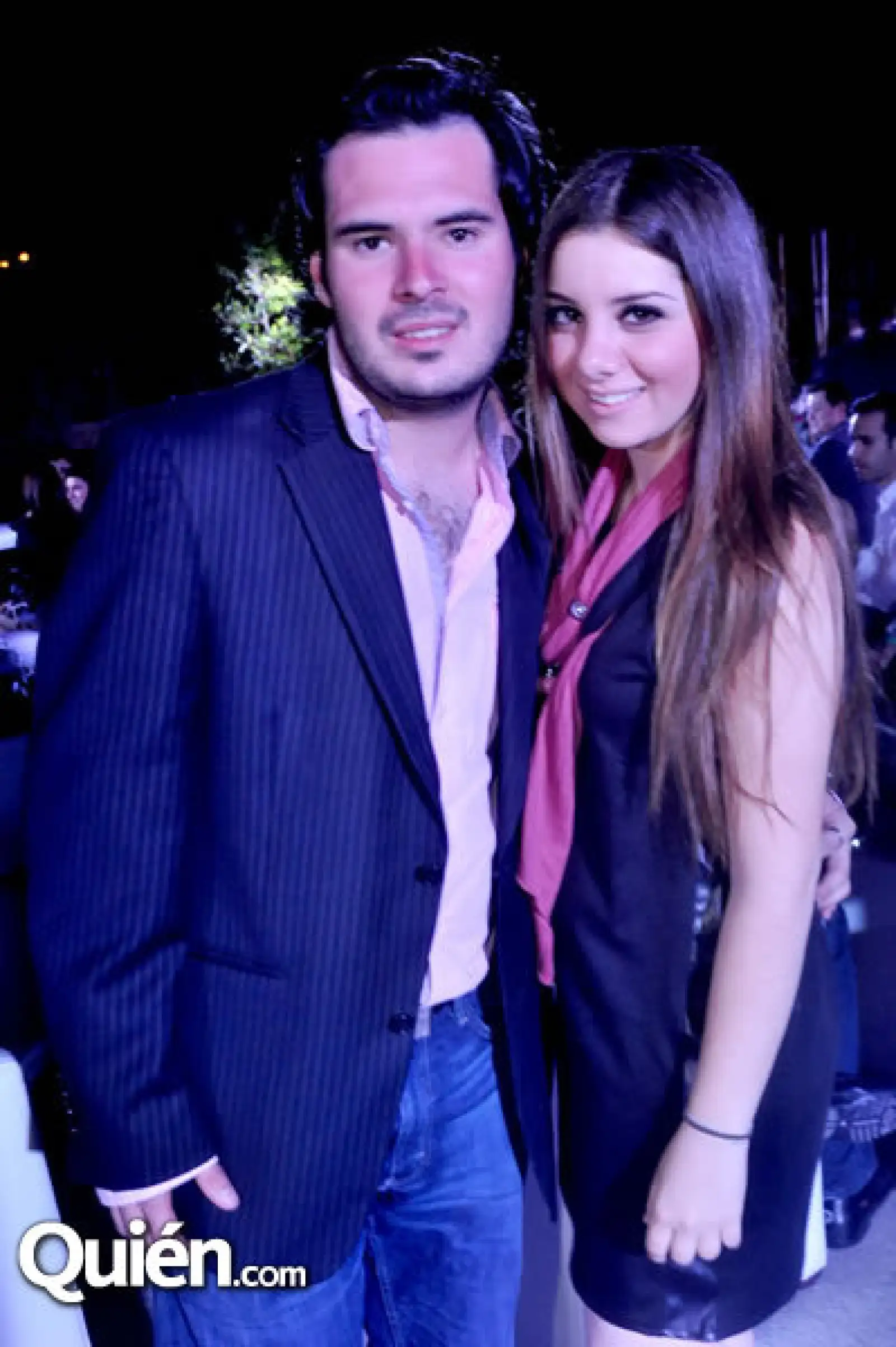 Héctor Rodríguez y Mariana Treviño