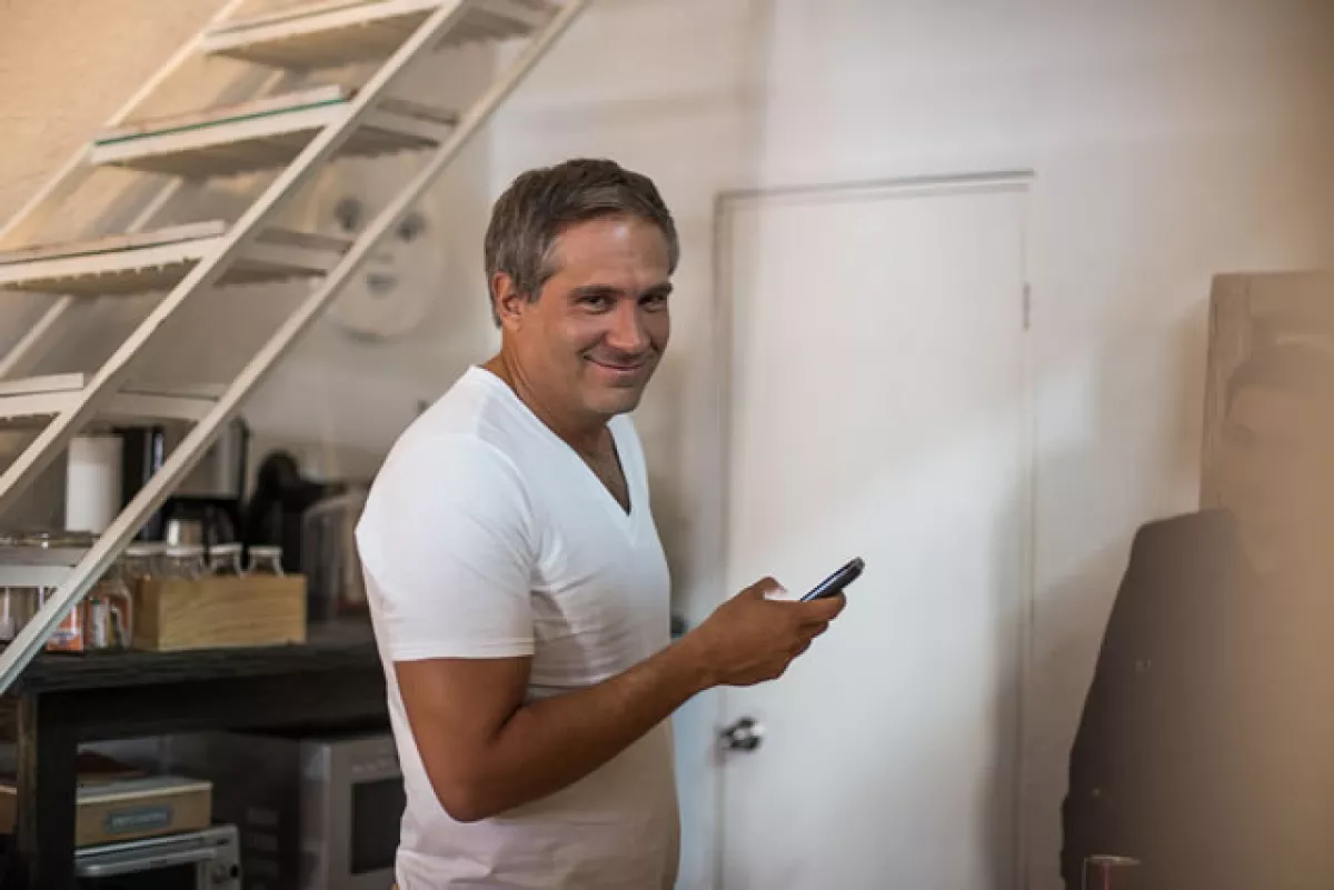 Arath, como siempre, se mostró siempre sonriente y atento ante la cámara.