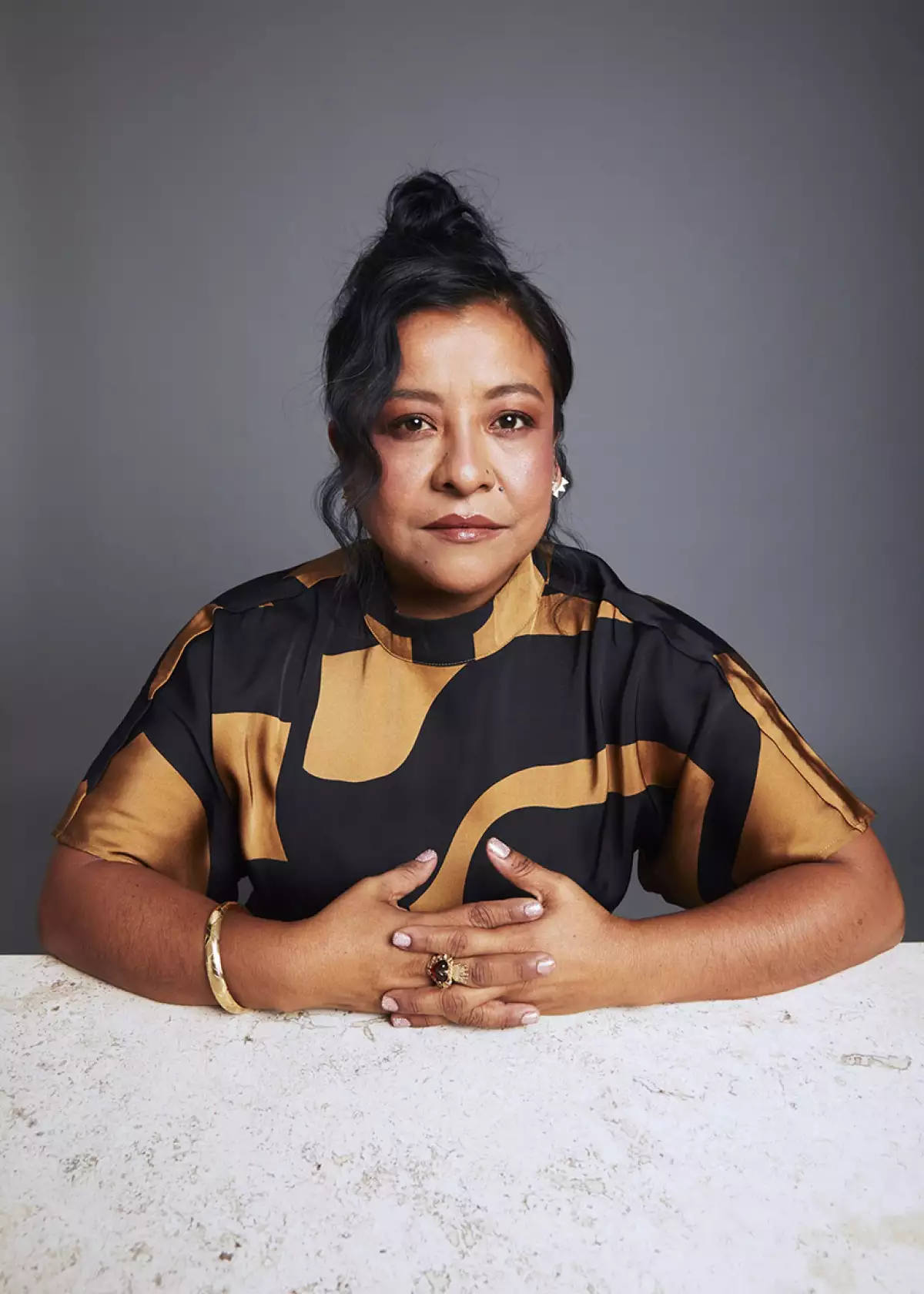 La actriz mexicana Mónica del Carmen