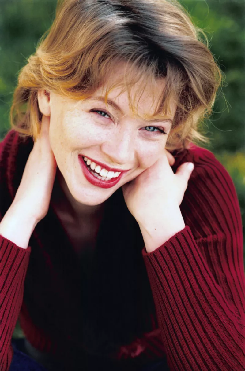 Portrait de Cécile Bois en 1992
