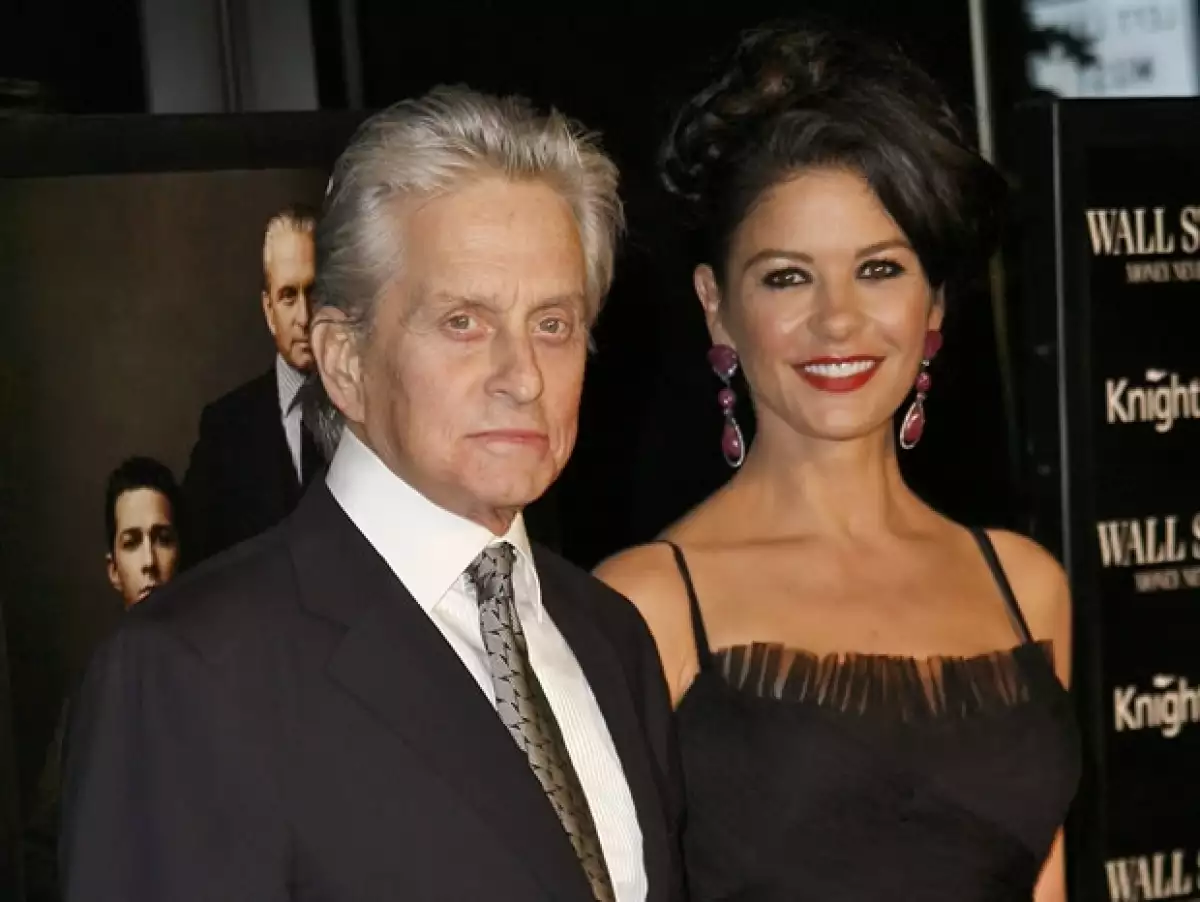 Michael Douglas y Catherine Zeta Jones.