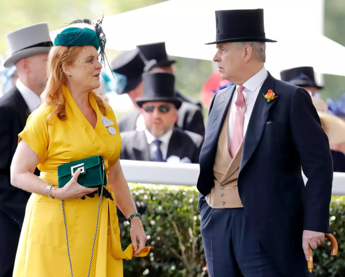 Sarah Ferguson y el príncipe Andrés