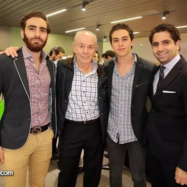 Abraham Cherem,José Cherem,Alan Cohen y Víctor Hanono