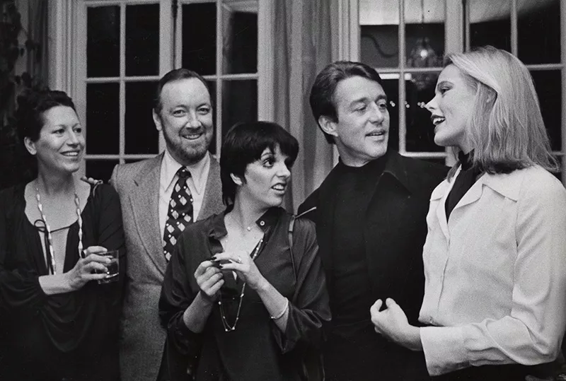 Foto: GettyImages: Elsa Peretti, Jack Haley Jr., Liza Minnelli, Halston y Margaux Hemingway (1975)
