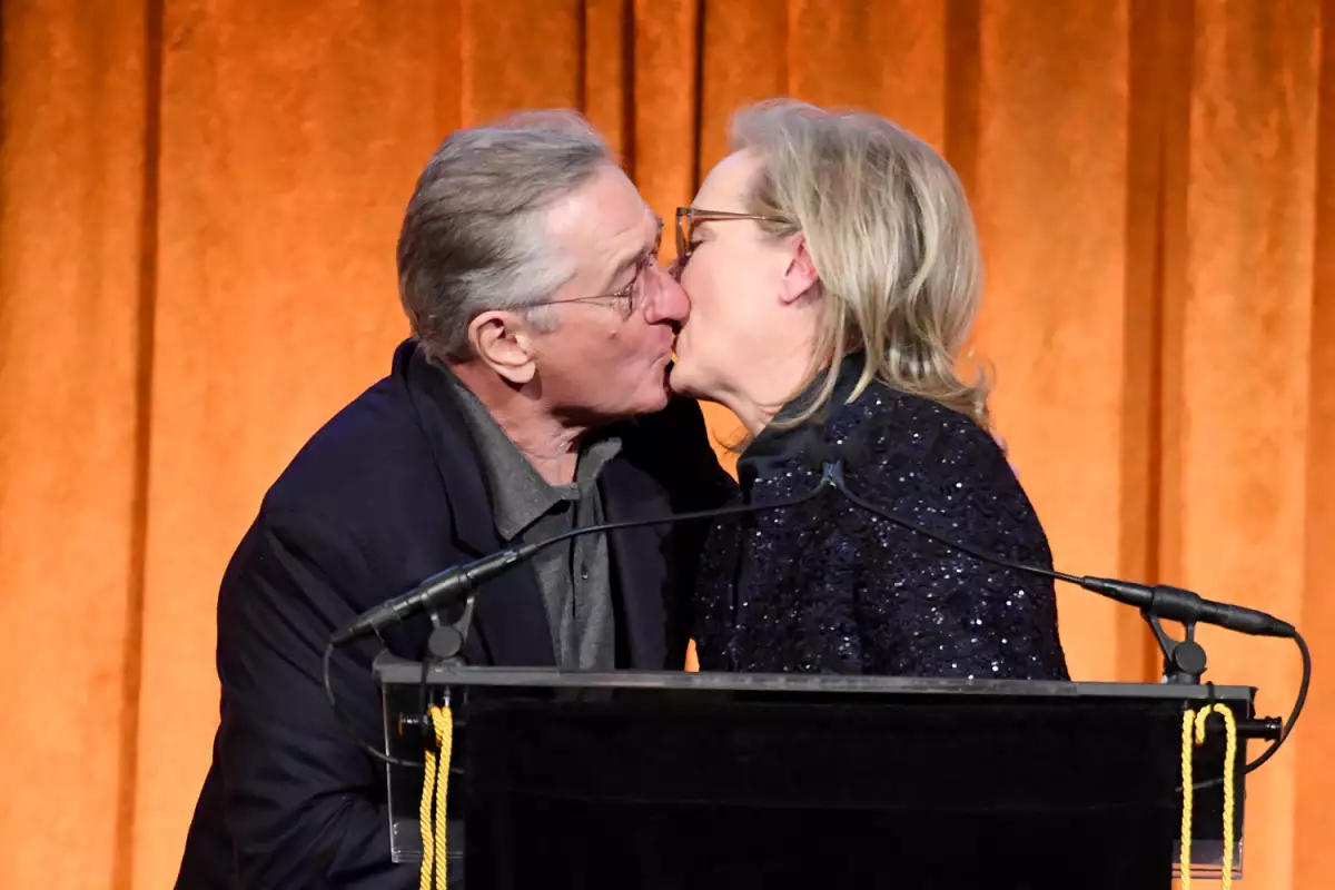 Robert De Niro y Meryl Streep