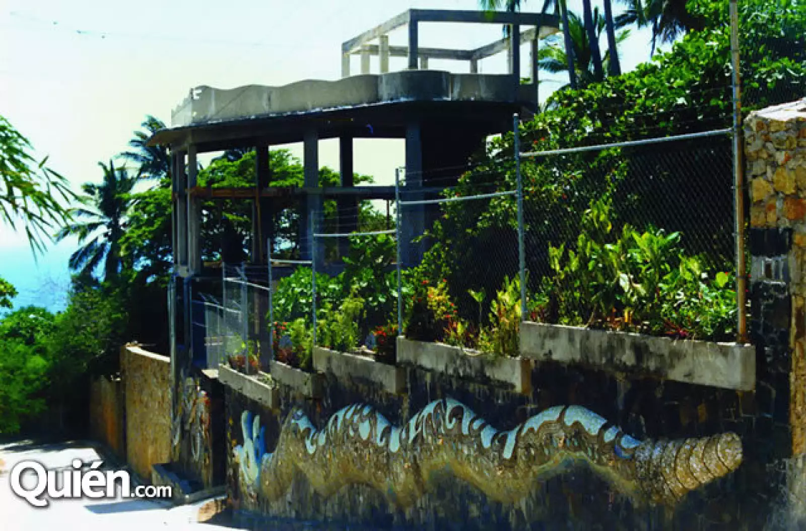Así luce la fachada de La Casa de los Vientos.