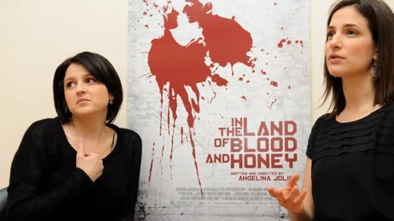 El elenco presenta la cinta dirigida por Angelina Jolie