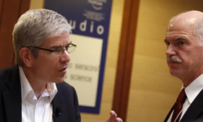 Paul Romer (i), ex becario senior en la Universidad de Stanford, ha estado entre los aspirantes desde hace un par de décadas. (Foto: AP)