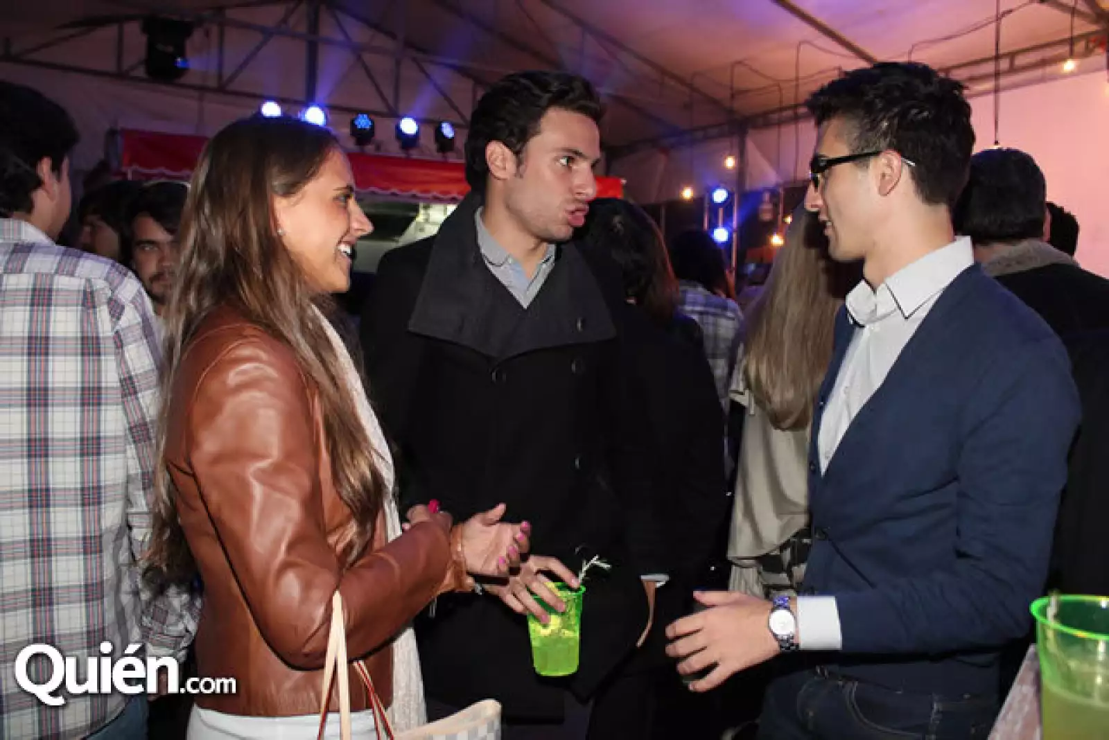 Mariana Peralta,Santiago García y Roberto Ascencio