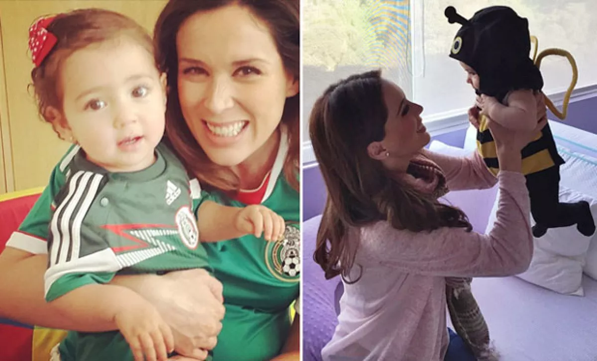 Desde siempre Jacky ha mostrado un profundo amor por sus hijas.