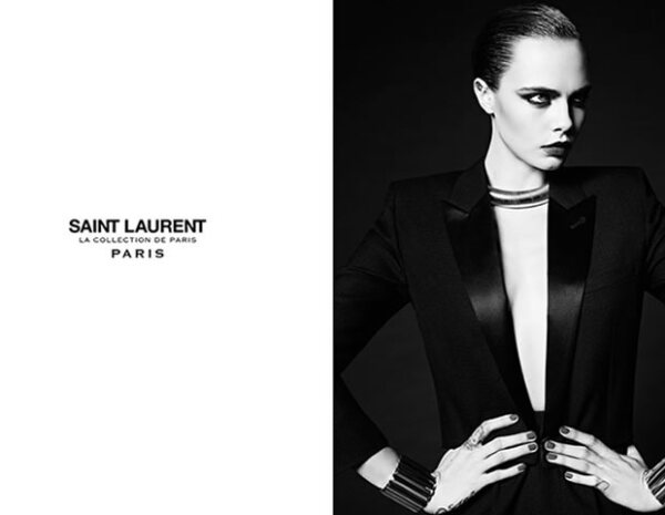 La modelo trabaja unicamente con YSL y Chanel