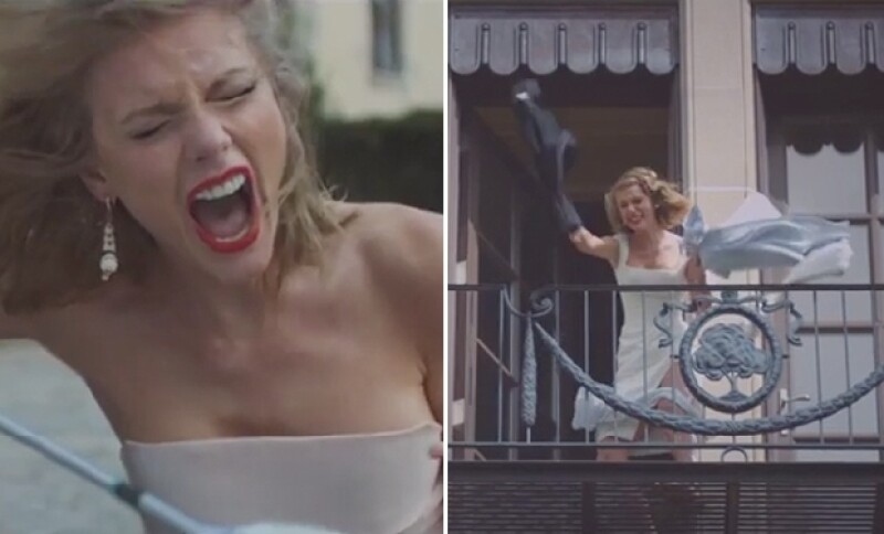 La cantante estrenó video el cual, además de aparecer con su gatita Olivia Benson, le muerde el labio al también amante de los gatos, Sean O'Pry, un guapo joven que resulta ser el delirio de Swift.