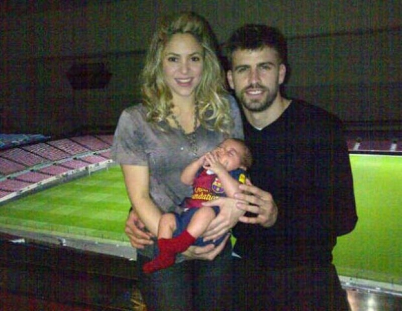 Shakira y Piqué están felices con la llegada de su primer hijo a quien llamaron Milan.