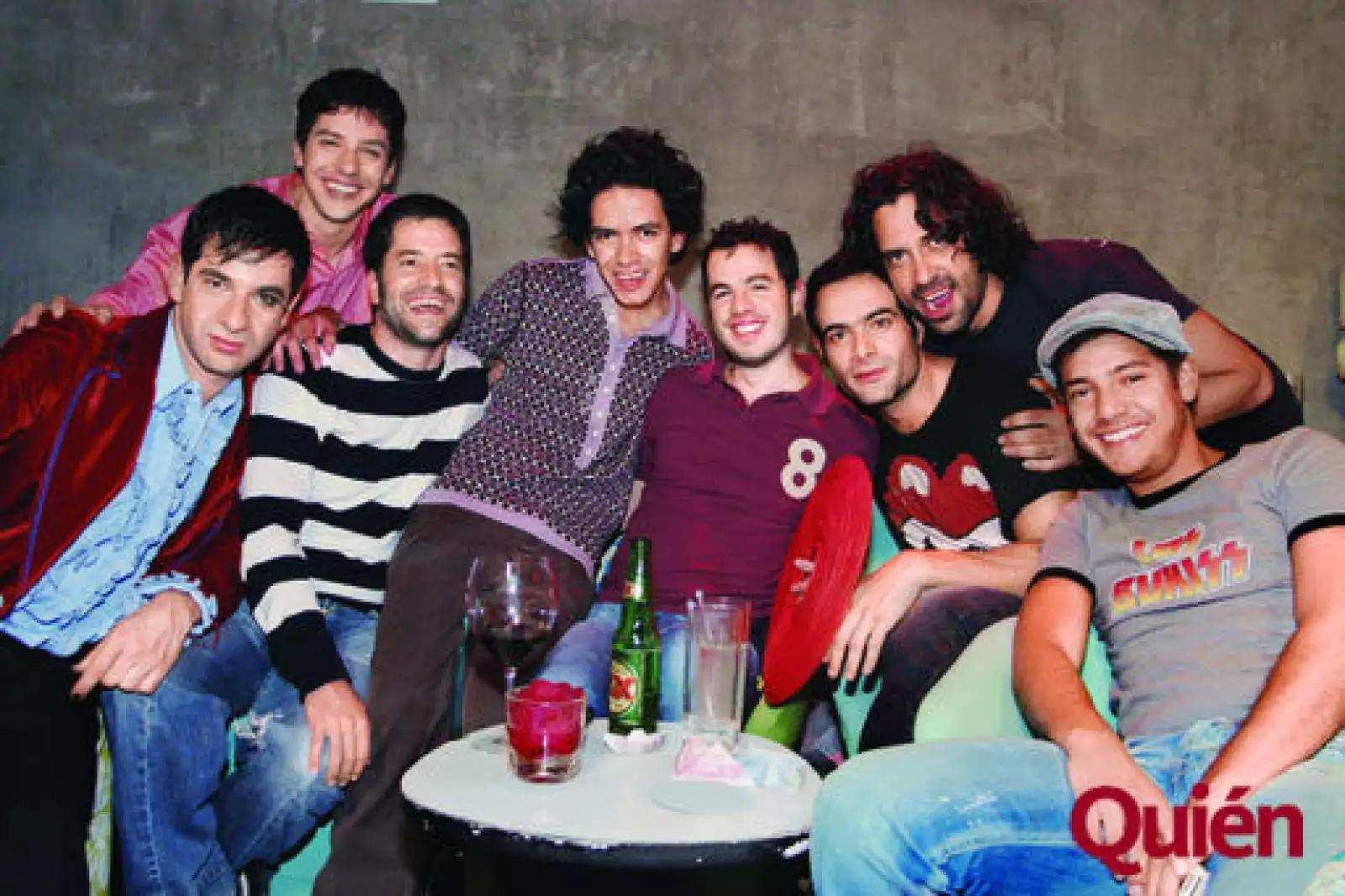 Miguel Rodarte, Luis Romano, Felipe Fernández del Paso, Manolo Caro, Rodrigo Peñafiel, Luis Roberto Guzmán, Cocol, César Ramos