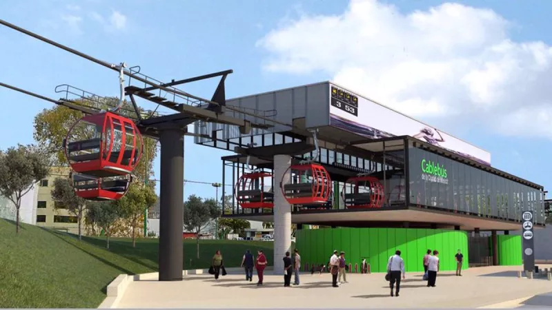 Cablebús Cuautepec CDMX 