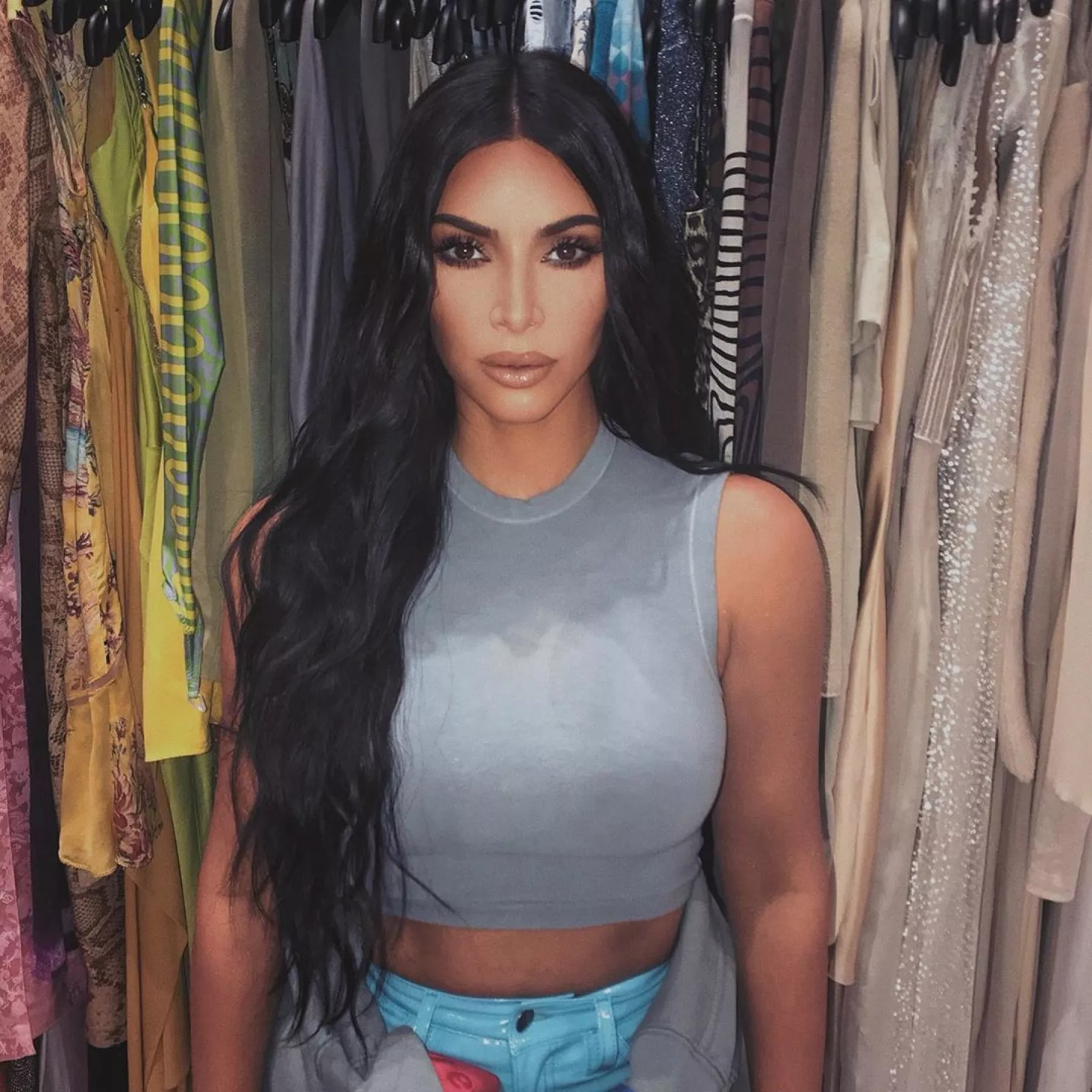Kim Kardashian.