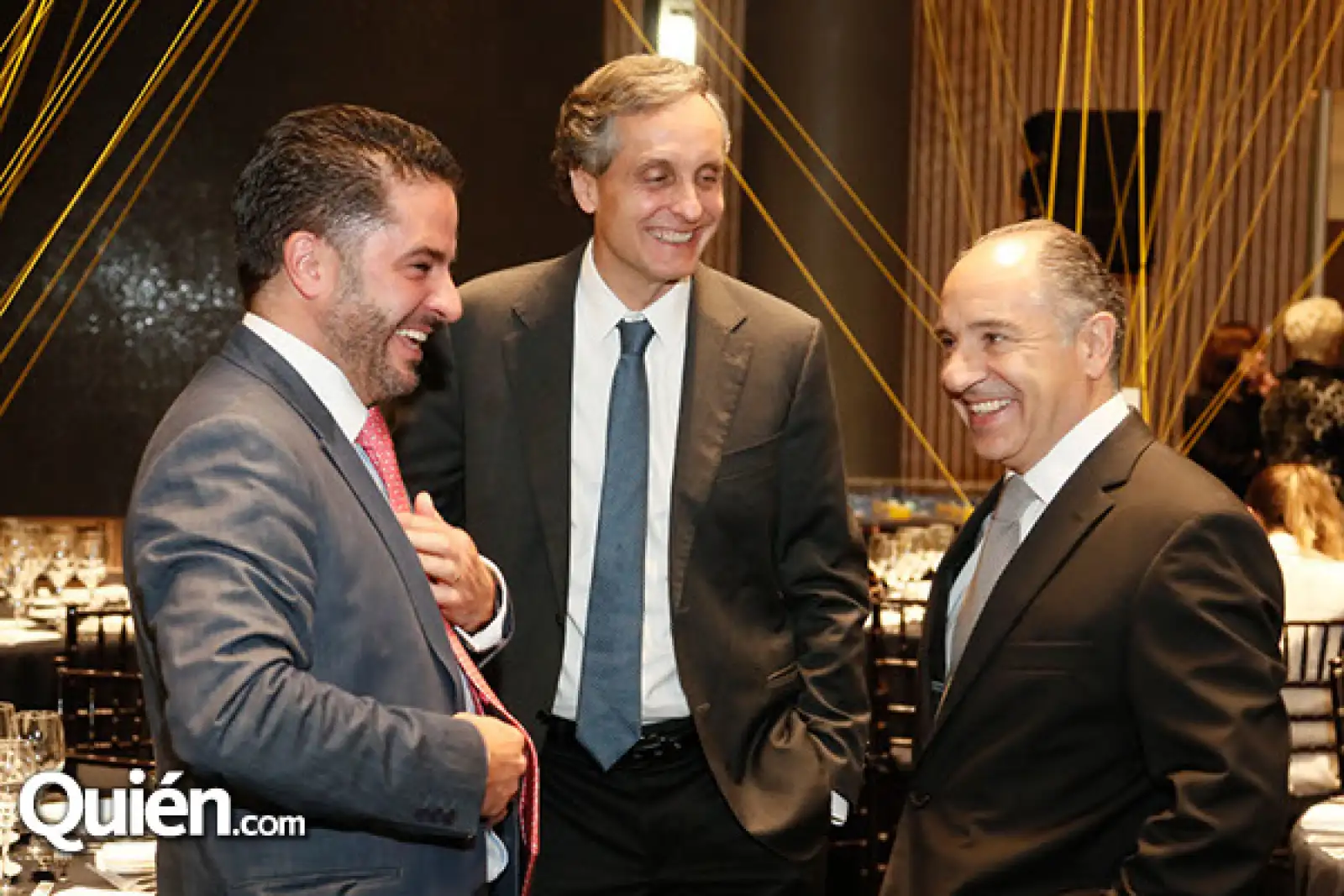Juan Pablo Murguia, Daniel Servitje y Sergio Haua