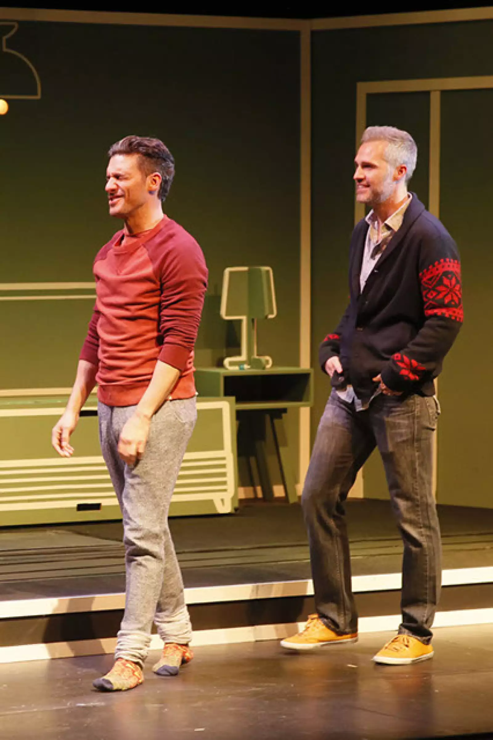 Erick Elías y Juan Pablo Medina