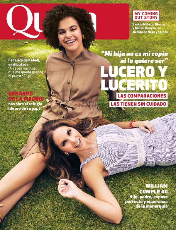 Lucero y Lucerito en portada: Las comparaciones las tienen sin cuidado