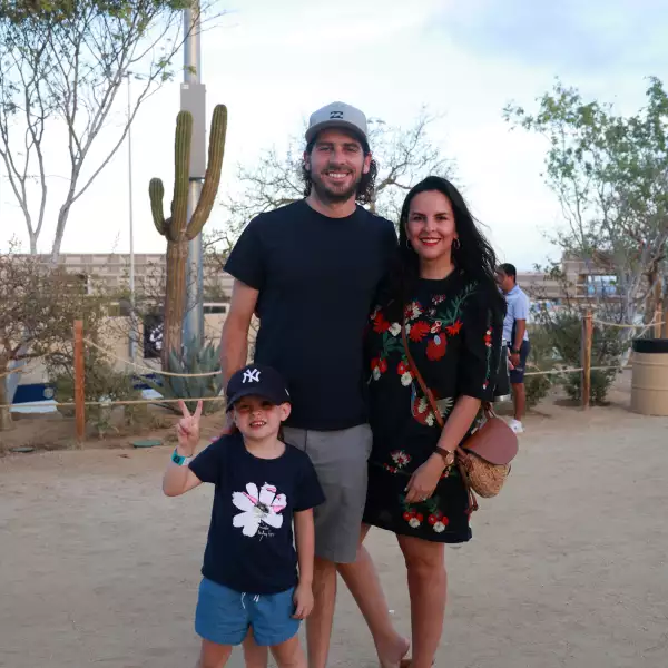 Emi, Diego y Lucia Vázquez Bracho
