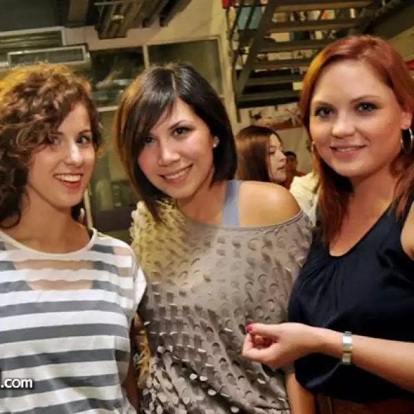 Elisa Garza,Leila Marcos y Analiz Sánchez