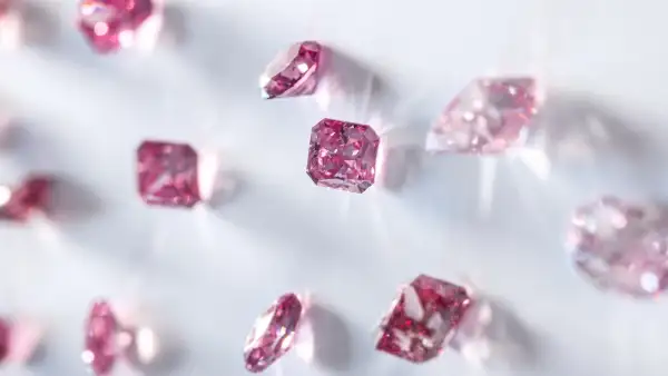 diamantes rosas Tiffany