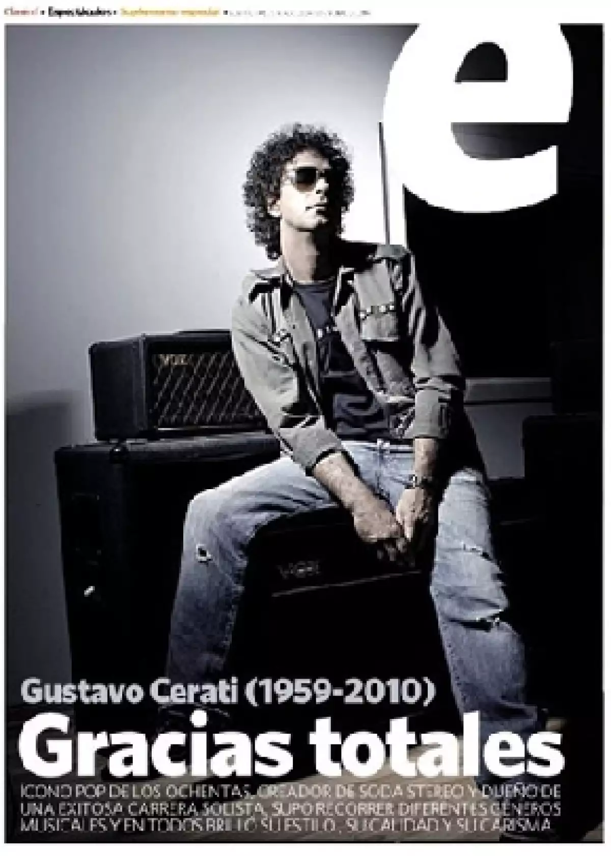 Luego de que comenzaran a circular rumores relacionados con la supuesta muerte del ex líder de Soda Stereo, se ha desmentido la noticia, iniciada por una portada atribuida al diario El Clarín.