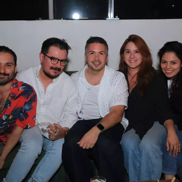 Hugo Olvera, Miguel Alanis, Pepe García , Loyda Muñoz y Karla 