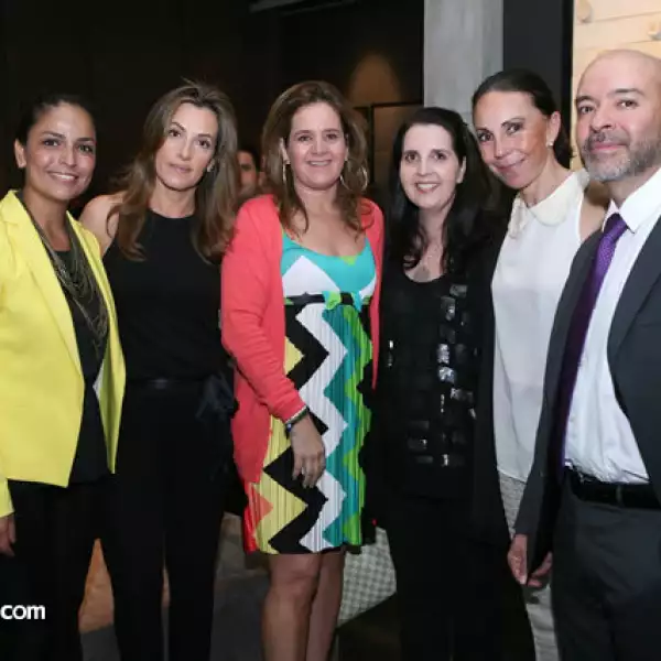 Nancy Reyes,Adriana Teno,María Muñoz,Rosy Noriega, María Gómez Mont y Pedro Castaño