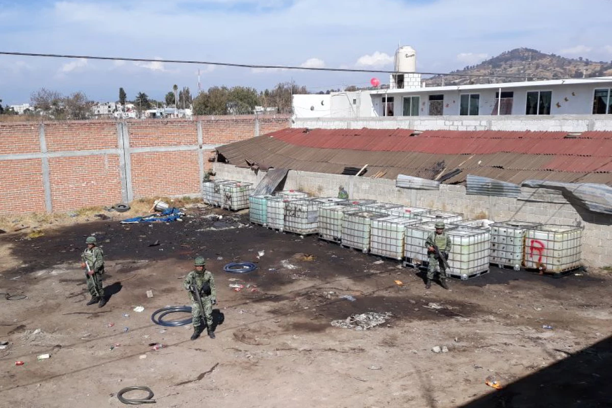 Huachicoleros robo combustible