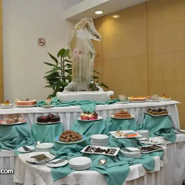 Mesa de postres.