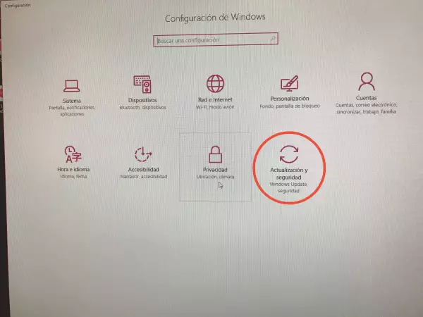 Actualización y seguridad