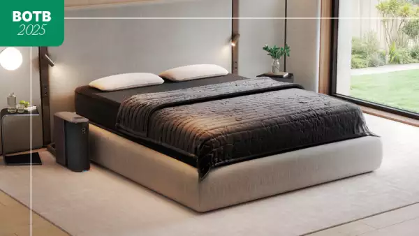 Foto de una cama del sistema Eigh Sleep.
