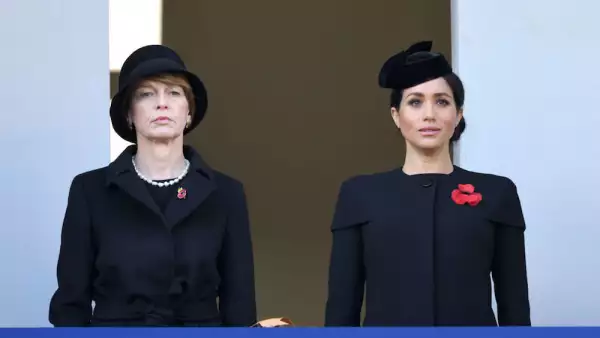 Meghan Markle en el acto del 100 aniversario del fin de la Primera Guerra Mundial (Getty Images)