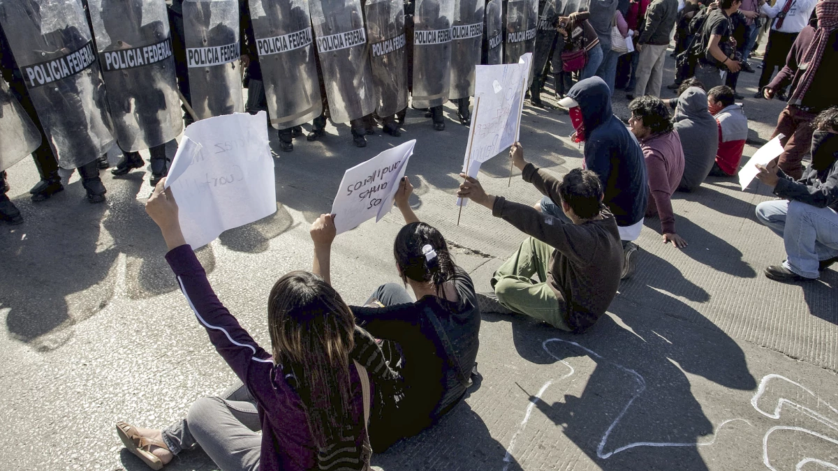 Protestas contra asesinatos
