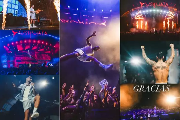 Imágenes del concierto de Maluma en Ibiza 2023