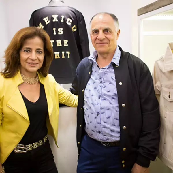Apertura de la primera tienda de su marca "Prima Volta" de Anuar Layon