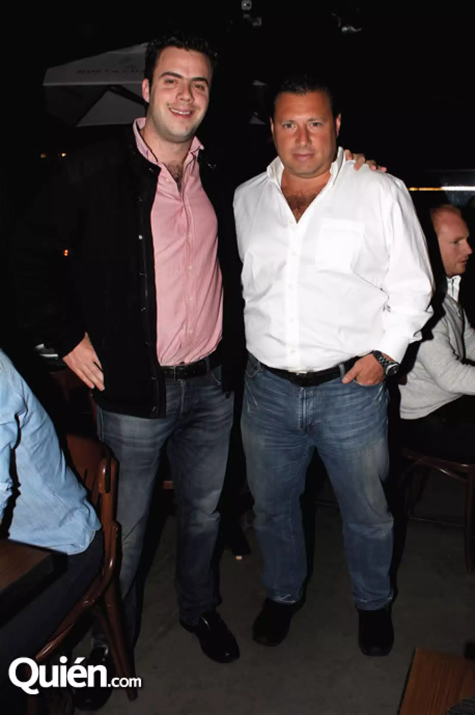 Adrián Román y Roberto Pareyón