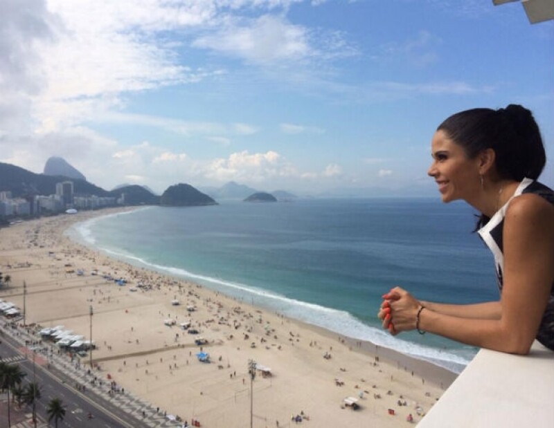 A días de viajar a Brasil, la periodista comparte la importancia de que sus hijos tengan gusto por el deporte, en gran parte gracias a su esposo Luis Roberto Alves.