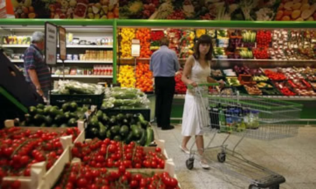 Analistas esperaban un descenso del 0.03% para la inflación mensual. (Foto: Reuters)