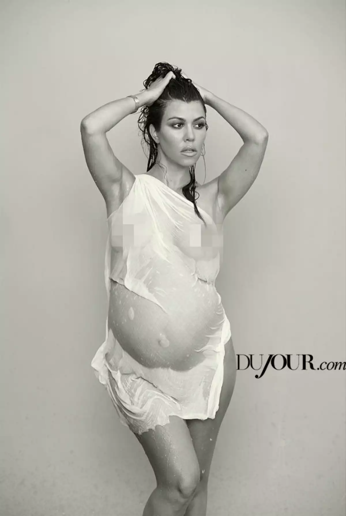 Kourtney asegura que, a pesar de los malestares, en general le gusta estar embarazada.