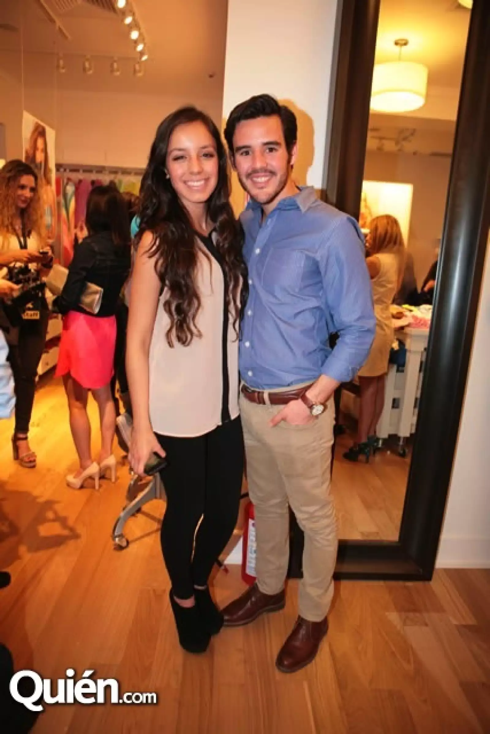 Regina Durán y Luis Leblanc