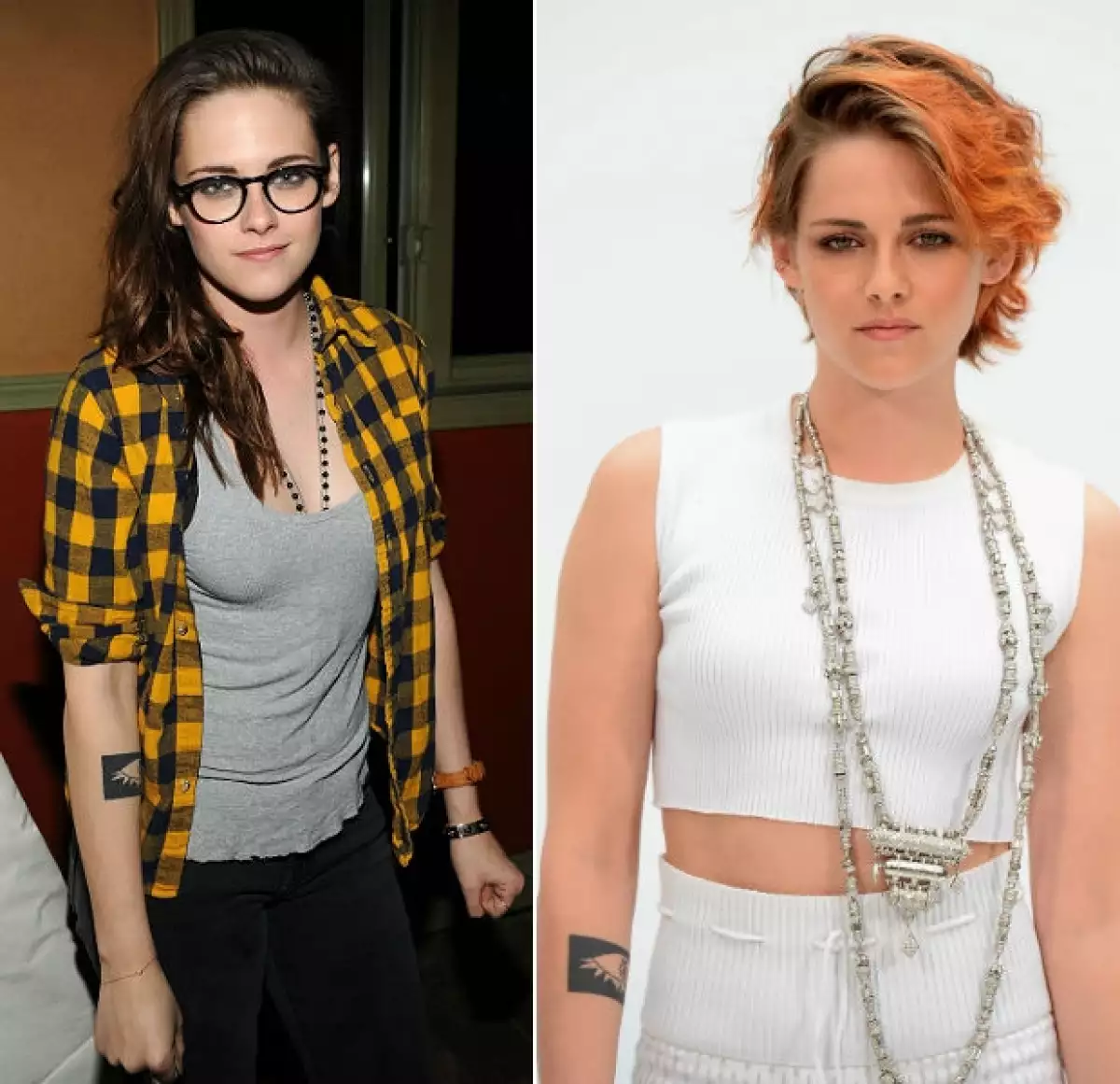 El antes y el hoy de Kristen Stewart.