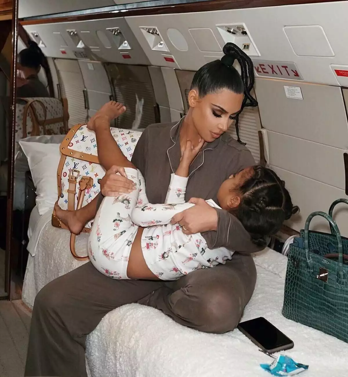 Kim Kardashian y North West