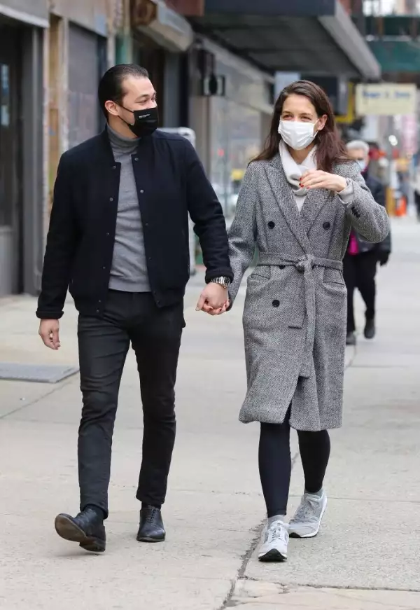 Katie Holmes y Emilio Vitolo Jr
