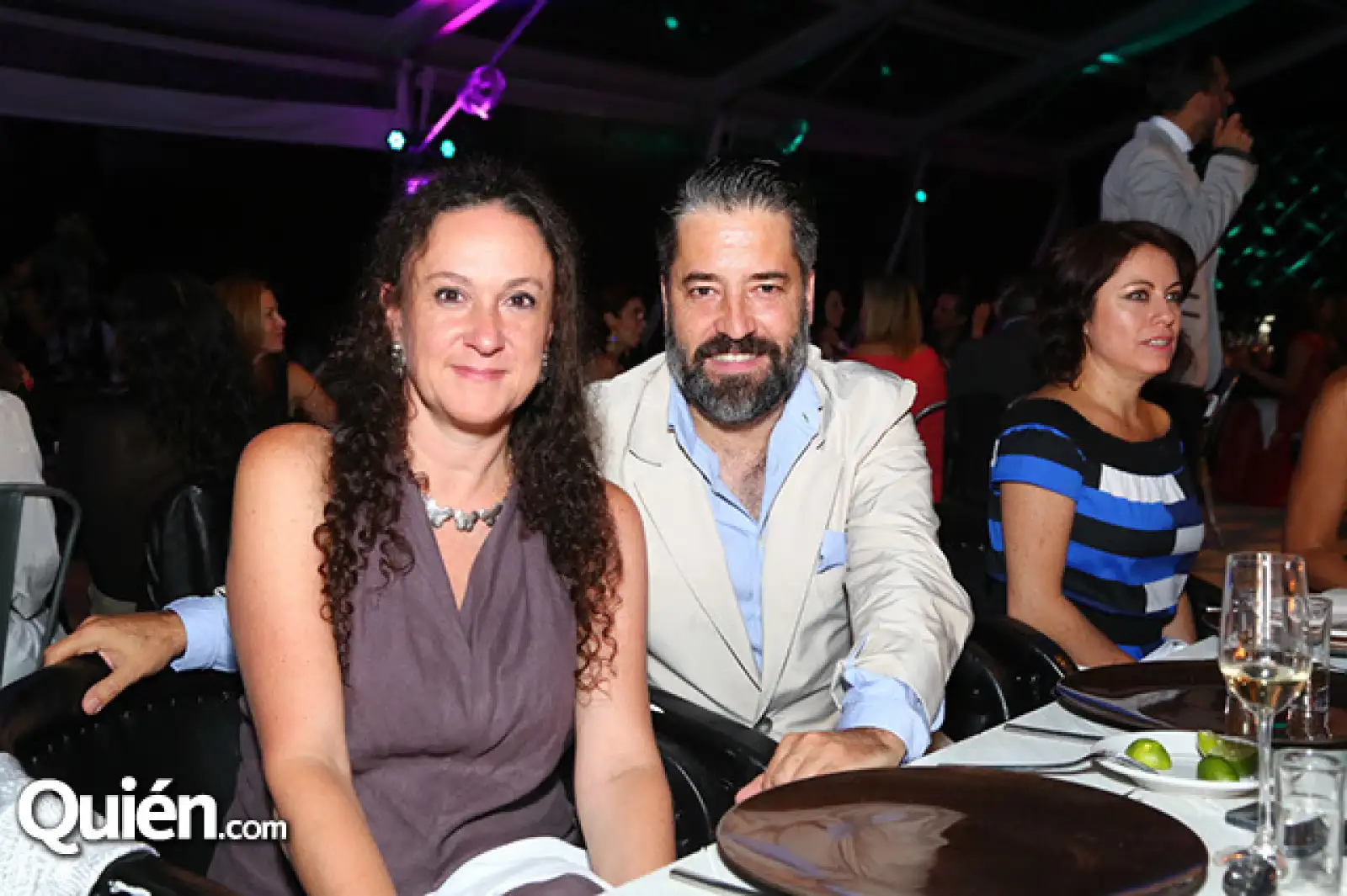Mayte Argüelles y Felipe Fernández del Paso