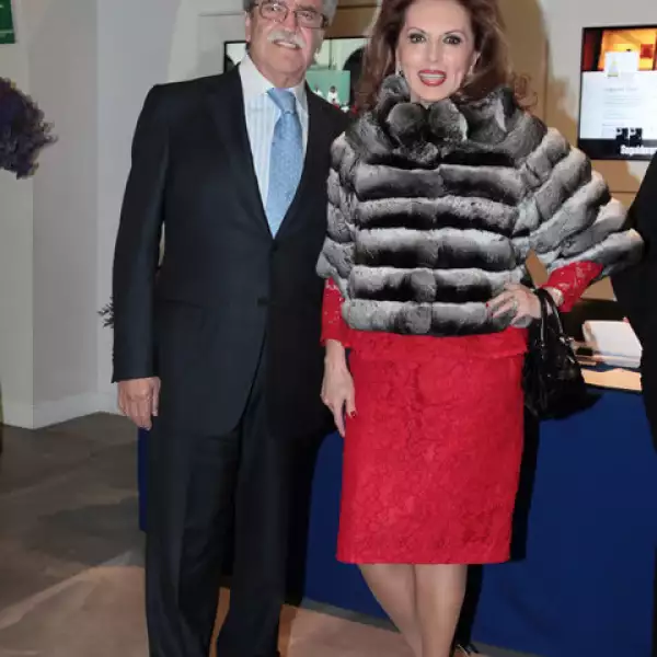 Romerico Arroyo y Cristina Alcayaga
