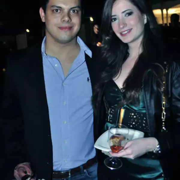 Rodrigo Abud y Jessica Karcz